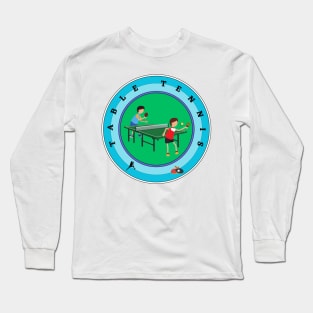 Table Tennis Long Sleeve T-Shirt